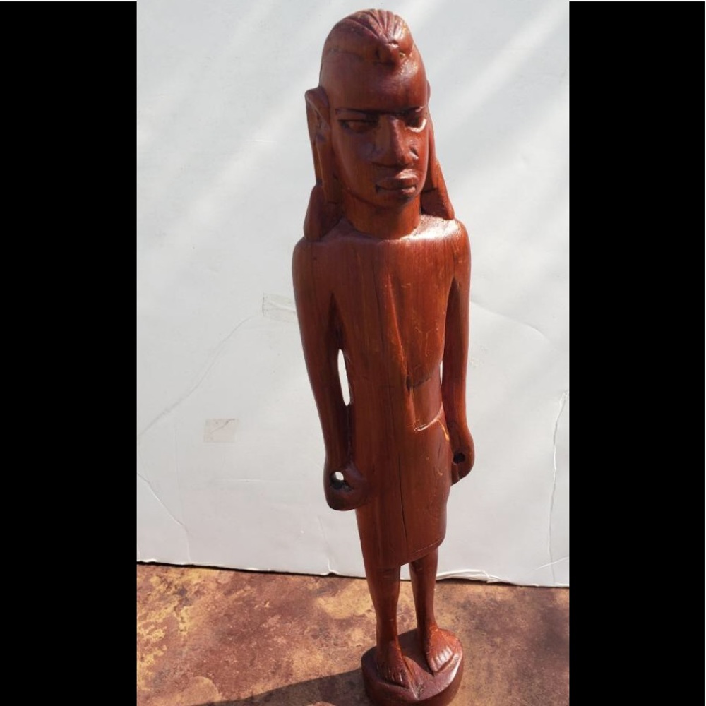 Wooden carving
